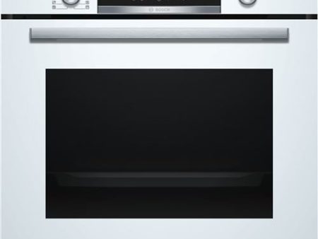 Forno Elétrico Bosch Serie 6 HBA578BW0 | Pirolítico | 71 L | 59.4 cm | A | Branco For Sale