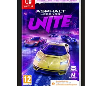 Asphalt Legends Unite: Supercharged Edition - Código em Caixa - Nintendo Switch Hot on Sale