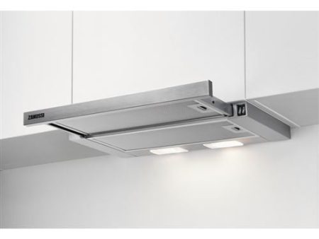 Exaustor Telescópico Zanussi ZHP60350SA | 17,9x59,8x28,4 cm | 360 m³ h | 68 dB | C | Prateado Cheap