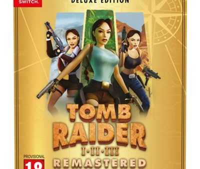 Tomb Raider I-III Remastered Starring Lara Croft - Deluxe Edition - Nintendo Switch For Sale