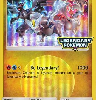 Reshiram, Zekrom & Kyurem (Jumbo Card) [Miscellaneous Cards] Online