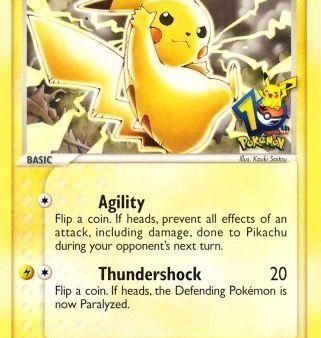 Pikachu (012) (10th Anniversary Promo) [Miscellaneous Cards] Online now