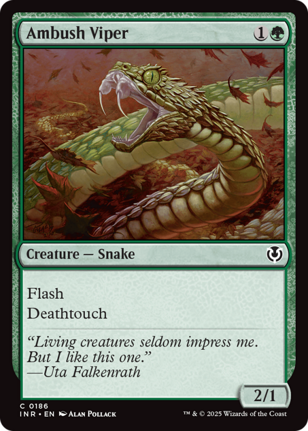 Ambush Viper [Innistrad Remastered] Hot on Sale