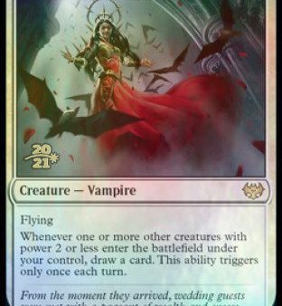 Welcoming Vampire [Innistrad: Crimson Vow Prerelease Promos] For Sale