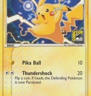 Pikachu (60 106) (2005 San Diego Comic Con) [Miscellaneous Cards] Online Hot Sale