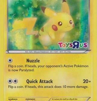 Pikachu (26 83) (Toys R Us Promo) [Miscellaneous Cards] Discount