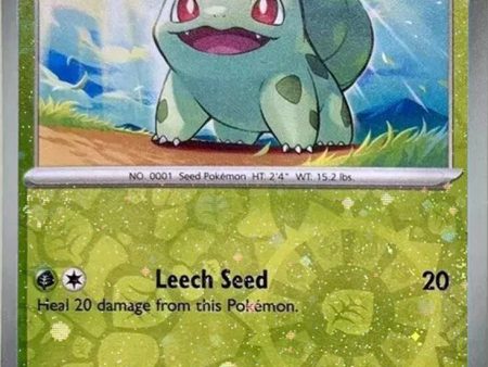 Bulbasaur (001 165) (Cosmos Holo) (Costco Exclusive) [Miscellaneous Cards] on Sale