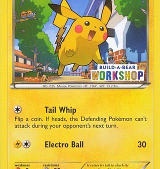 Pikachu (20 108) (Build A Bear Workshop Exclusive) [Miscellaneous Cards] Online