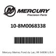 Mercury - Screw socket head - 10-8M0068338 Hot on Sale